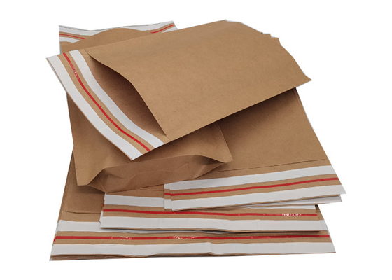sacchi di carta amichevoli di 8inchX12inch Eco, cartelle biodegradabili dell'affrancatura ISO9001